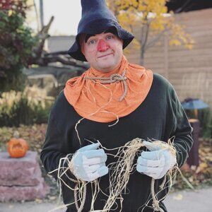 Scarecrow Halloween Costume - Adult Men's - Wizard of Oz